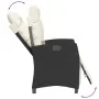 Set de muebles jardín 5 pzas con cojines ratán sintético negro von , Gartensets - Ref: Foro24-3213166, Preis: 591,63 €, Rabat...