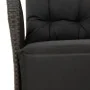 Set de comedor de jardín 9 pzas y cojines ratán sintético negro | Foro24.es | Tu tienda online para hogar, jardín y más Foro24.es