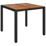 Set comedor de jardín 3 pzas con cojines ratán sintético negro | Foro24.es | Tu tienda online para hogar, jardín y más Foro24.es