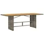 Set comedor jardín 9 pzas y cojines ratán sintético gris von , Gartensets - Ref: Foro24-3213371, Preis: 1,00 €, Rabatt: %