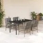 Set comedor de jardín 5 pzas con cojines ratán sintético beige von , Gartensets - Ref: Foro24-3212162, Preis: 560,29 €, Rabat...