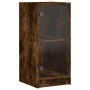 Armario auxiliar puertas de vidrio roble ahumado 35x37x75,5 cm von , Sideboards - Ref: Foro24-836403, Preis: 51,35 €, Rabatt: %