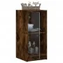 Armario auxiliar puertas de vidrio roble ahumado 35x37x75,5 cm von , Sideboards - Ref: Foro24-836403, Preis: 51,35 €, Rabatt: %
