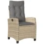 Set comedor de jardín 5 pzas con cojines ratán sintético beige by , Garden sets - Ref: Foro24-3213255, Price: 600,64 €, Disco...