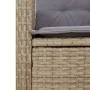 Set comedor de jardín 5 pzas con cojines ratán sintético beige by , Garden sets - Ref: Foro24-3213255, Price: 600,64 €, Disco...