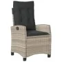 Set comedor de jardín 5 pzas cojines ratán sintético gris claro von , Gartensets - Ref: Foro24-3213276, Preis: 619,90 €, Raba...