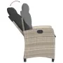 Set comedor de jardín 5 pzas cojines ratán sintético gris claro von , Gartensets - Ref: Foro24-3213276, Preis: 619,90 €, Raba...