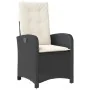 Set de muebles jardín 5 pzas con cojines ratán sintético negro de , Conjuntos de jardín - Ref: Foro24-3212291, Precio: 553,74...