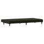 Sofá cama de 2 plazas terciopelo verde oscuro by , Sofas - Ref: Foro24-375734, Price: 227,63 €, Discount: %