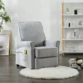Comprar Sillón de masaje tela gris claro