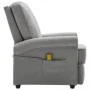Sillón de masaje tela gris claro von , Elektrische Massagesessel - Ref: Foro24-322448, Preis: 234,33 €, Rabatt: %