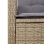 Set comedor de jardín 5 pzas con cojines ratán sintético beige de , Conjuntos de jardín - Ref: Foro24-3212394, Precio: 648,09...