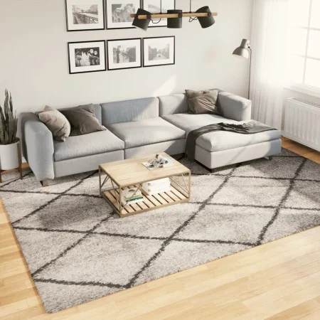 Alfombra de pelo largo moderna beige y antracita 240x340 cm von , Teppiche - Ref: Foro24-375395, Preis: 165,13 €, Rabatt: %