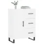 Aparador de madera de ingeniería blanco 69,5x34x90 cm de , Aparadores - Ref: Foro24-827940, Precio: 103,94 €, Descuento: %