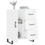 Aparador de madera de ingeniería blanco 69,5x34x90 cm de , Aparadores - Ref: Foro24-827940, Precio: 103,94 €, Descuento: %