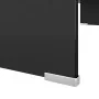 Soporte para TV/Elevador monitor cristal negro 80x30x13 cm von , TV-Möbel - Ref: Foro24-244137, Preis: 93,90 €, Rabatt: %
