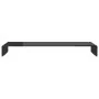 Soporte para TV/Elevador monitor cristal negro 110x30x13 cm by , TV Furniture - Ref: Foro24-244140, Price: 122,36 €, Discount: %