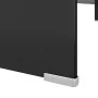 Soporte para TV/Elevador monitor cristal negro 110x30x13 cm by , TV Furniture - Ref: Foro24-244140, Price: 122,36 €, Discount: %
