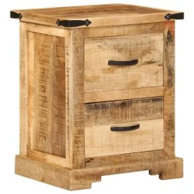 Mesita de noche madera maciza de mango 40x35x50 cm von , Nachttische - Ref: Foro24-372718, Preis: 117,91 €, Rabatt: %