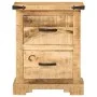 Mesita de noche madera maciza de mango 40x35x50 cm von , Nachttische - Ref: Foro24-372718, Preis: 117,91 €, Rabatt: %