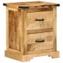 Mesita de noche madera maciza de mango 40x35x50 cm von , Nachttische - Ref: Foro24-372718, Preis: 117,91 €, Rabatt: %