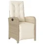 Set comedor de jardín 5 pzas con cojines ratán sintético beige by , Garden sets - Ref: Foro24-3212382, Price: 586,39 €, Disco...
