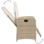 Set comedor de jardín 5 pzas con cojines ratán sintético beige by , Garden sets - Ref: Foro24-3212382, Price: 586,39 €, Disco...