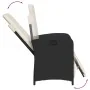 Set de muebles jardín 5 pzas con cojines ratán sintético negro by , Garden sets - Ref: Foro24-3212522, Price: 628,47 €, Disco...