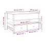 Mesa de centro madera ingeniería metal marrón roble 85x50x50 cm by , Coffee table - Ref: Foro24-845390, Price: 112,03 €, Disc...
