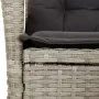 Set comedor jardín 7 pzas y cojines ratán sintético gris claro by , Garden sets - Ref: Foro24-3213281, Price: 1,00 €, Discoun...