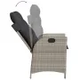 Set comedor de jardín 5 pzas cojines ratán sintético gris claro | Foro24.es | Tu tienda online para hogar, jardín y más Foro24.es