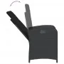 Set de muebles jardín 5 pzas con cojines ratán sintético negro by , Garden sets - Ref: Foro24-3212323, Price: 585,94 €, Disco...