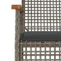 Set comedor de jardín 3 piezas con cojines ratán sintético gris by , Garden sets - Ref: Foro24-3213617, Price: 222,01 €, Disc...