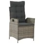 Set comedor jardín 7 pzas y cojines ratán sintético gris by , Garden sets - Ref: Foro24-3213229, Price: 968,48 €, Discount: %