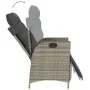 Set comedor de jardín 5 piezas con cojines ratán sintético gris von , Gartensets - Ref: Foro24-3213423, Preis: 731,37 €, Raba...
