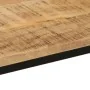 Mesa consola madera maciza mango rugosa y hierro 110x30x75 cm | Foro24.es | Tu tienda online para hogar, jardín y más Foro24.es
