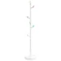 Perchero de hierro con recubrimiento en polvo blanco 172 cm by , Hat and coat racks - Ref: Foro24-377089, Price: 46,00 €, Dis...