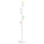 Perchero de hierro con recubrimiento en polvo blanco 172 cm by , Hat and coat racks - Ref: Foro24-377089, Price: 46,00 €, Dis...
