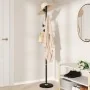 Perchero de hierro con recubrimiento en polvo negro 176 cm by , Hat and coat racks - Ref: Foro24-377094, Price: 43,25 €, Disc...