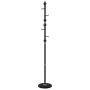 Perchero de hierro con recubrimiento en polvo negro 176 cm by , Hat and coat racks - Ref: Foro24-377094, Price: 43,25 €, Disc...