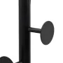 Perchero de hierro con recubrimiento en polvo negro 176 cm by , Hat and coat racks - Ref: Foro24-377094, Price: 43,25 €, Disc...