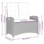 Set de comedor jardín con cojines 4 pzas ratán sintético beige | Foro24.es | Tu tienda online para hogar, jardín y más Foro24.es