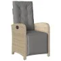 Set de comedor jardín con cojines 4 pzas ratán sintético beige de , Conjuntos de jardín - Ref: Foro24-3277369, Precio: 675,99...