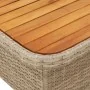 Set de comedor jardín con cojines 4 pzas ratán sintético beige de , Conjuntos de jardín - Ref: Foro24-3277369, Precio: 675,99...