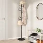 Perchero de hierro con recubrimiento en polvo negro 183 cm by , Hat and coat racks - Ref: Foro24-377105, Price: 49,63 €, Disc...