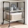 Carrito de cocina madera de ingeniería roble Sonoma 60x41x76 cm von , Küchen- und Speisewagen - Ref: Foro24-842302, Preis: 74...