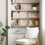 Estante de pared madera maciza de haya 80x20x4 cm | Foro24.es | Tu tienda online para hogar, jardín y más Foro24.es