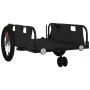 Remolque para bicicletas hierro y tela Oxford negro by , Bicycle trailers - Ref: Foro24-94192, Price: 95,20 €, Discount: %