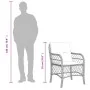 Set comedor de jardín 5 pzas cojines ratán sintético gris claro | Foro24.es | Tu tienda online para hogar, jardín y más Foro24.es