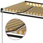 Toldo manual retráctil con LED amarillo y blanco 450x300 cm von , Markisen - Ref: Foro24-3069123, Preis: 376,15 €, Rabatt: %